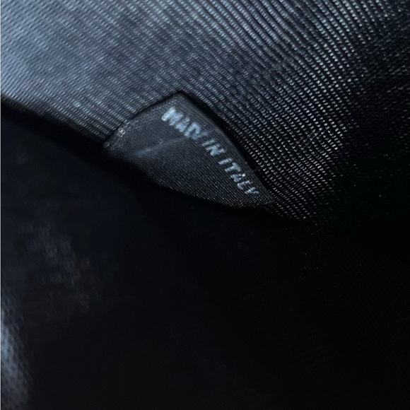 MIU MIU Leather Wallet Kiss-lock bi fold Black nude pink - Picture 12 of 13